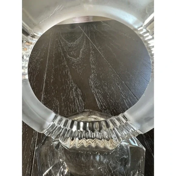 Pair Of Vintage Glass Candle Holders 1920/1930 - Picture 9 of 16